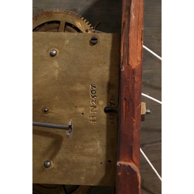 Traditional Antique Grandfather Clock from Bornholm, 1870s For Sale - Image 3 of 11