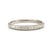 Metal Art Deco Antique Platinum Wedding Band, Stacking Ring, Size 7.75 For Sale - Image 7 of 14