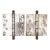 Pair of Vintage 5 X 5 In. Sargent Steel Butt Door Hinges For Sale