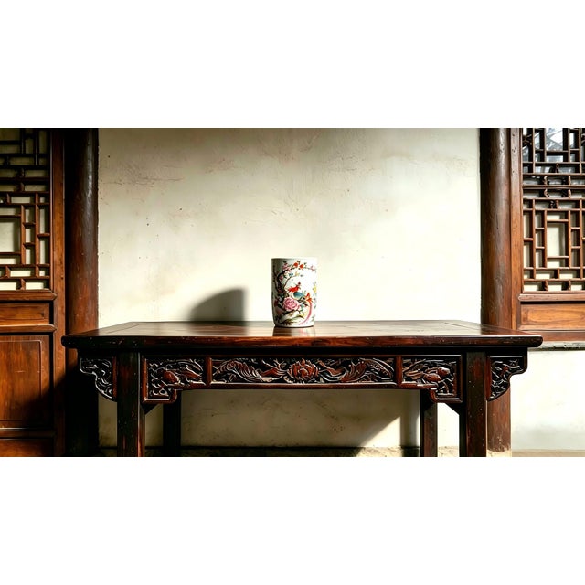 W-10cm,H-14cm Experience the beauty and elegance of Chinese history with our Chinese Vintage Porcelain Handcrafted with...