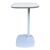 Allermuir "Host" Hlt1 Side Table by Simon Pengelly, White Aluminum For Sale