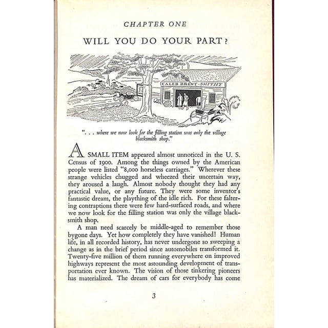 1930s "Common Sense: In Driving Your Car" 1936 Douglas, Richard Alexander For Sale - Image 5 of 7