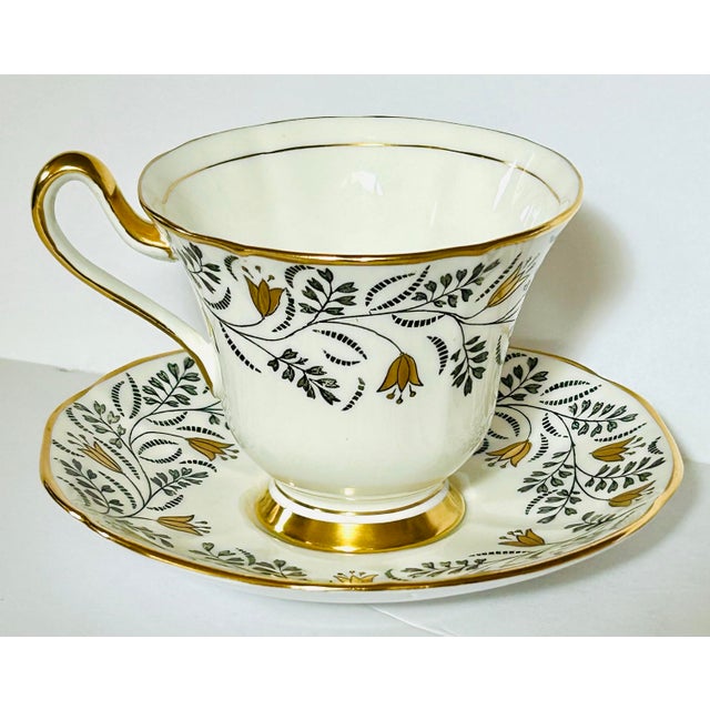 5 English Cups and Saucers For Sale - Image 4 of 12