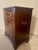 Metal Hickory American Masterpiece Collection Inlaid/Banded Mahogany Chippendale Bedside Chest Vintage For Sale - Image 7 of 13