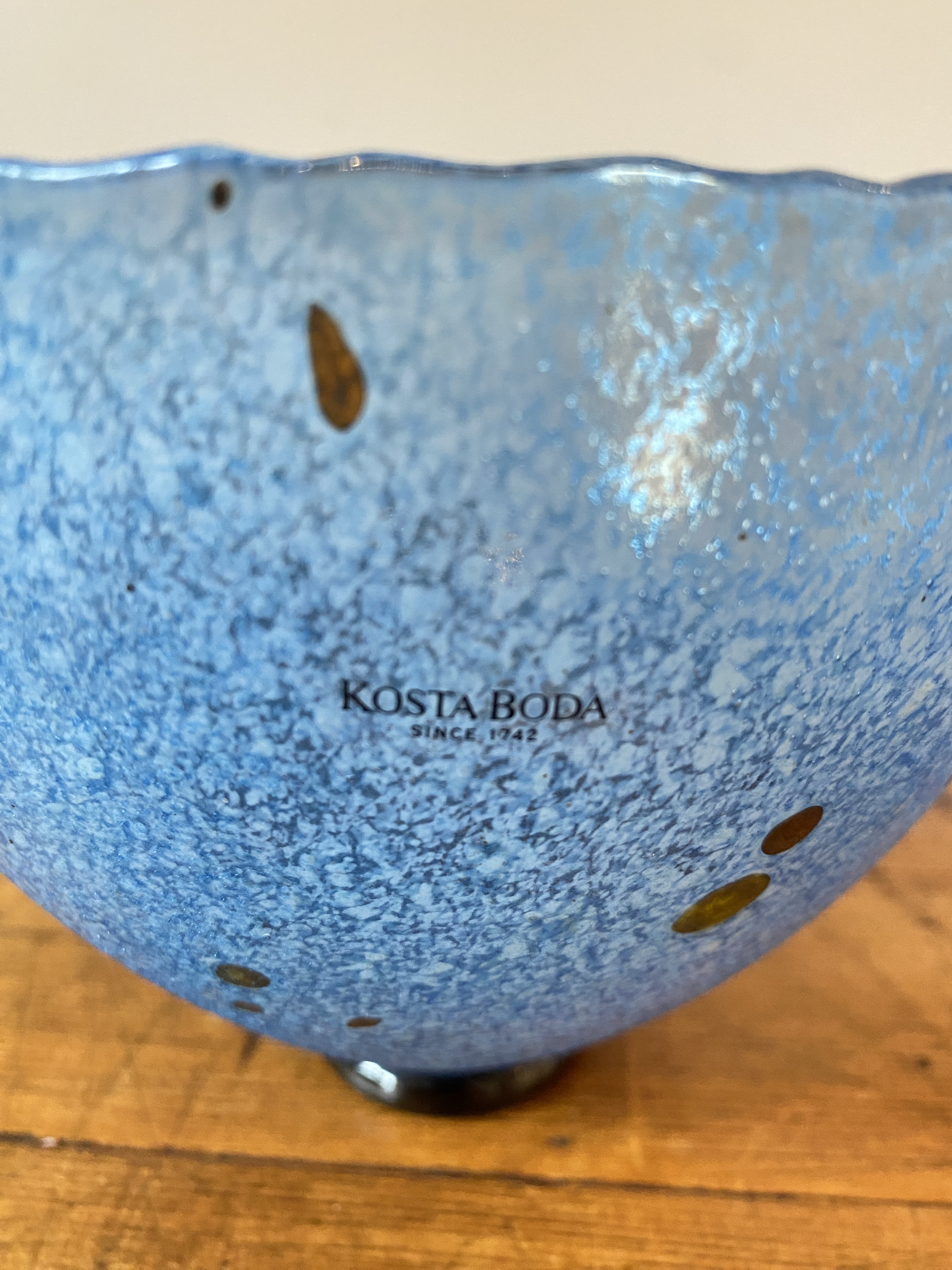 Kosta Boda Art Bowl by Bertil Vallien, 1996 | Chairish