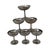 Silver Stainless Steel Martini Glasses from Spring Switzerland, Set of 6 For Sale - Image 8 of 8