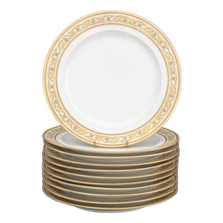L. Bernardaud & Co. Porcelain Dinner Plates, 11 For Sale
