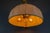Large Brass and Fabric Lampshade Five-Light Adjustable Height Pendant Lamp, 1980s For Sale - Image 13 of 18