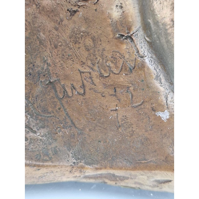 Turcato, Sculpture, 1972, Bronze For Sale - Image 9 of 12