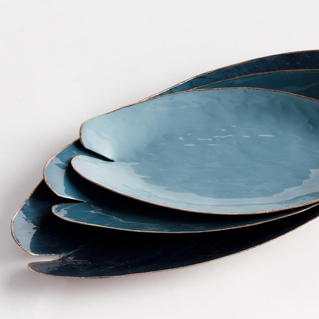 Early 21st Century Camden Decorative Trays, Set Of 3 For Sale - Image 5 of 7