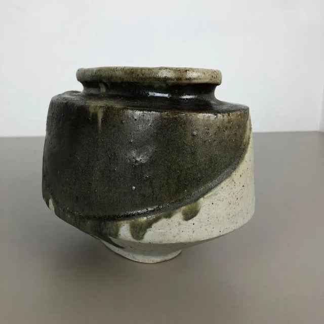 Ceramic Ceramic Studio Pottery Object Vase from Bruno and Ingeborg Asshoff, Germany, 1960s For Sale - Image 7 of 18