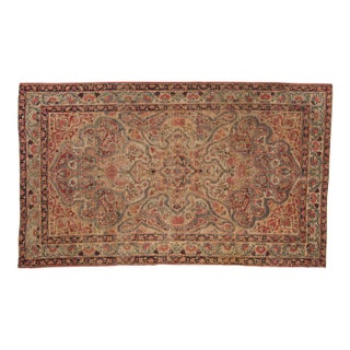 Antique Kerman Rug - 4'1" x 6'11" For Sale