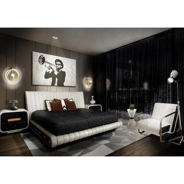 Not Yet Made - Made To Order Basie Wall Light by DelightFULL For Sale - Image 5 of 8