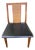 Danish Modern MCM Walnut Cane Back DIning Chair For Sale