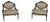 Vintage French Louis XVI Carved Walnut Parlor Chairs For Sale
