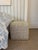 2020s Custom Upholstered Ottoman Stool For Sale - Image 5 of 5