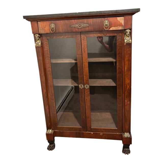 Empire-Style Display Case, Return From Egypt, 19th Century For Sale