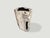 Andrianna Shamaris Abstract High Quality Petrified Wood Side Table For Sale - Image 4 of 5