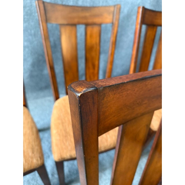 9 Piece Lane Furniture Dining Set With Leaf and Pads For Sale - Image 16 of 18