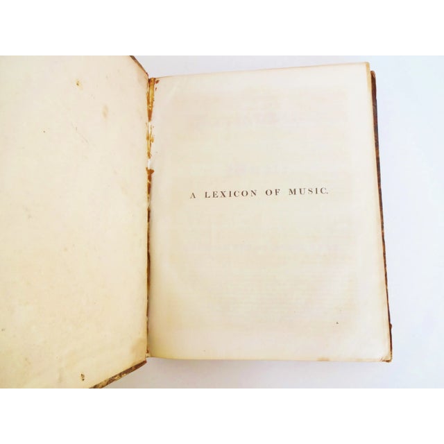 Vintage 1823 Harmonicon - Leather and Marbled Board Bound Collection of Music for Piano Solo and Voice With Piano Accompaniment For Sale - Image 4 of 10