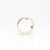 Vintage Mid-Century Modernist Paul Lobel Mixed Metal Gold/Silver Cigar Band Ring For Sale - Image 10 of 13