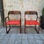 Wood Mid-Century Wooden Traineau Chairs from Baumann, France, 1960s, Set of 2 For Sale - Image 7 of 18