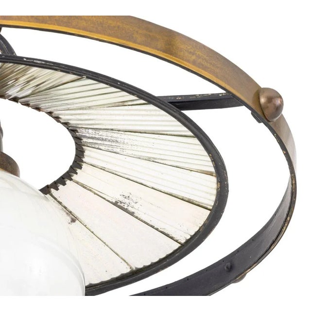 Streamline Moderne Style Pendant Lamp For Sale - Image 4 of 6