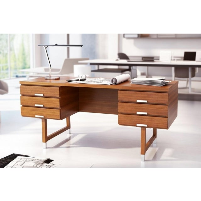 Teak Desk from Eigil Petersens Mobelfabrik, Denmark, 1960s For Sale - Image 18 of 18