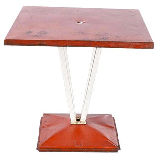 French Tolix Outdoor Dining Table, 1950s For Sale