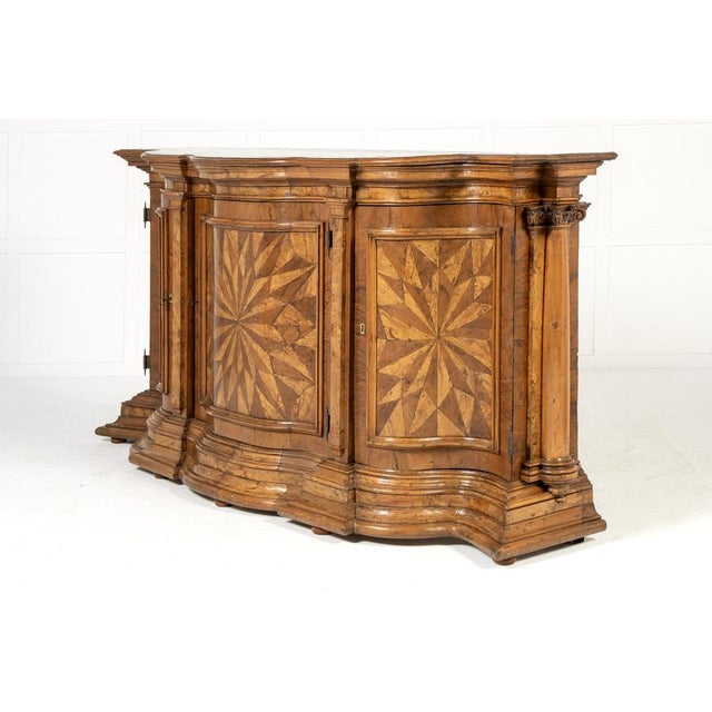 Italian Walnut Side Cabinet, 19th Century For Sale - Image 10 of 13