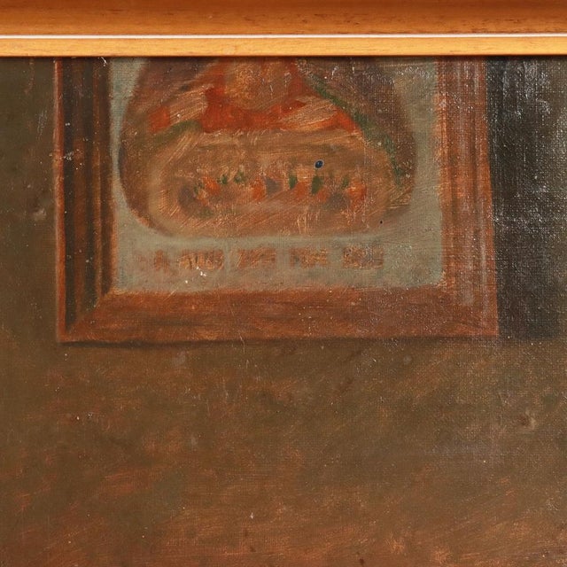 After G. Bellei, Interior Scene, Oil on Canvas, 19th Century, Framed For Sale - Image 6 of 12