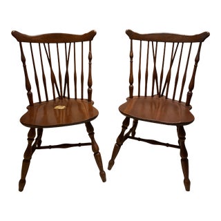 Mid Century Modern Windsor Chairs - a Pair