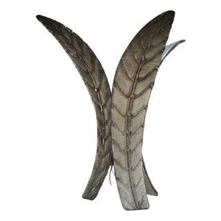 Art Deco Murano Silver Art Glass Wall Lights and Sconces, 2000 For Sale
