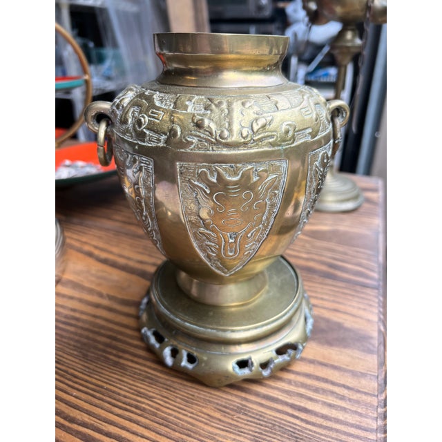 Stunning detail on this very old, antique Asian urn! Craftsmanship and care is amazing! Great find! Please check out my...