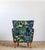 No. 912 Chair in Printed Upholstery by Gocken Jobs, 1950s, in Restored conditions. Designed 1950 to 1959