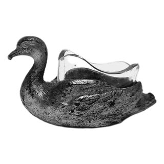 Biedermeier Polish Salt Holder from Norblin, 1890s For Sale