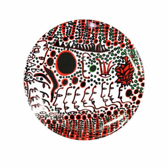 2010s Yayoi Kusama Fine Bone China Plate For Sale - Image 5 of 8