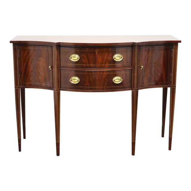 Hickory Chair Historical James River Plantations Inlaid Flame Mahogany