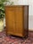 Brown Small Louis XVI Cabinet in Mahogany, Oak and Marble Top For Sale - Image 8 of 18