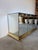 1970s Vintage Ello Furniture Mirrored Glass & Brass Sideboard For Sale In Miami - Image 6 of 15