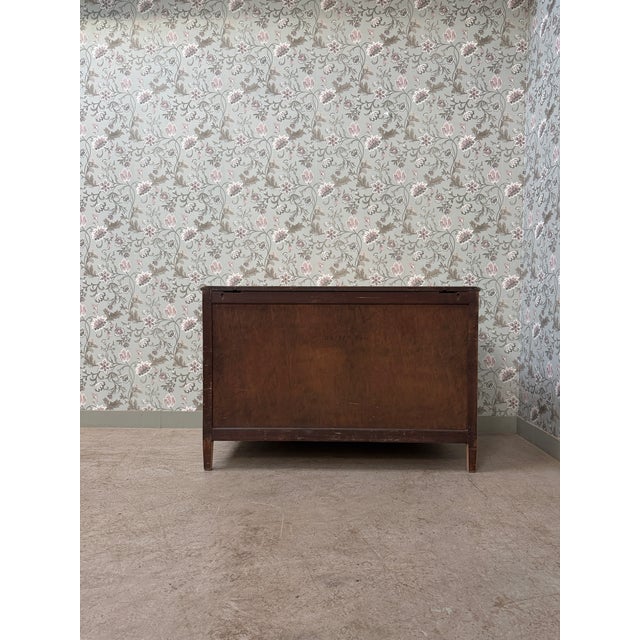Large Art Deco Chest of Drawers in Mahogany and Ash, 1930s For Sale - Image 15 of 18