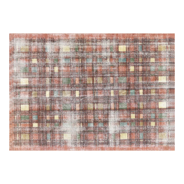 1960s Turkish Mid-Century-Modern Rug For Sale