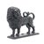 Metal English Victorian Cast Iron Lion Doorstop, 1850-1900 For Sale - Image 7 of 7