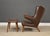 A.P. Stolen Hans J. Wegner Original Papa Bear Chair and Ottoman For Sale - Image 4 of 11