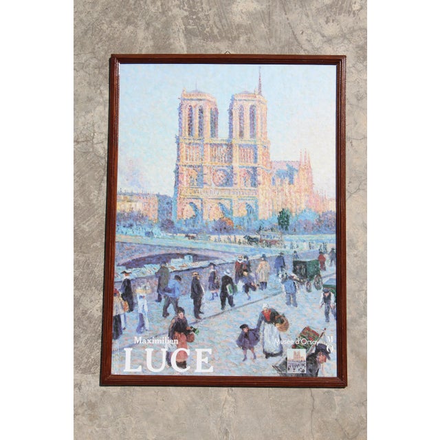 1986 Original Print "Le Quai Saint-Michel Et Notre-Dame", Maximilien Luce, Musée D'Orsay, Paris, France For Sale - Image 13 of 13