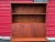 Beautiful vintage Danish teak bookcase/secretary desk by HP Hansen featuring classic mid-century modern design and warm...
