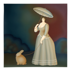 Walking the Rabbit, Signed Screenprint by Igor Galanin