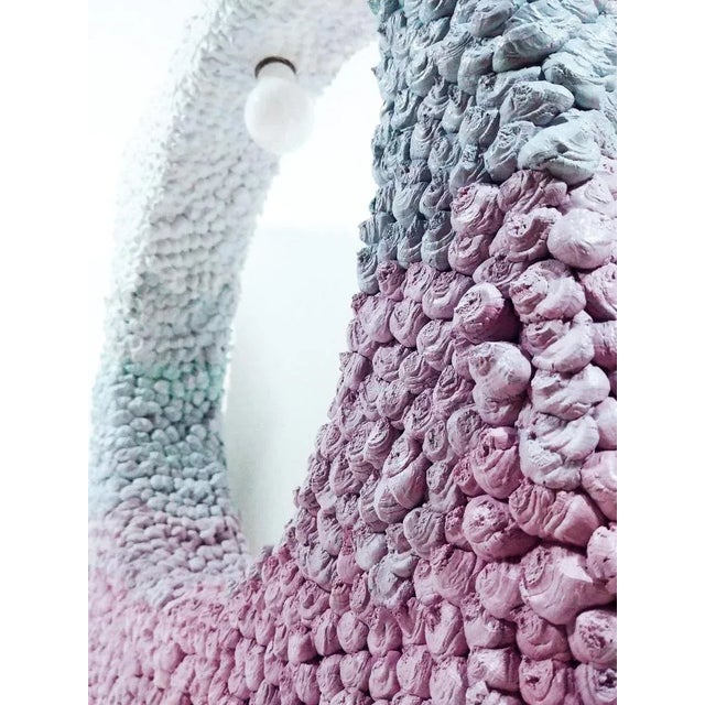 Contemporary Holine Sculpted Lamp by Johan Destrumelle For Sale - Image 3 of 5