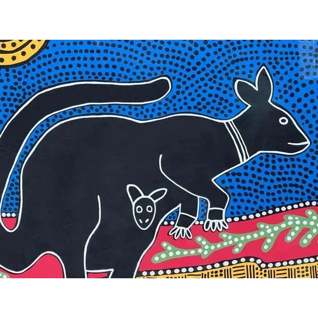 "Endangered the Kangaroo" Silkscreen Poster by Felice Regan For Sale - Image 4 of 5