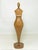 Mod-century modern carved wood abstract female figure, c.1950’s A tall slender figure carved in teak wood, focusing on...